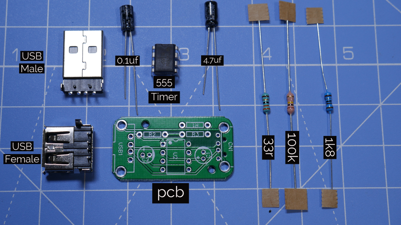 Power Bank Keep-Alive based on 555 Timer (Kit Form)