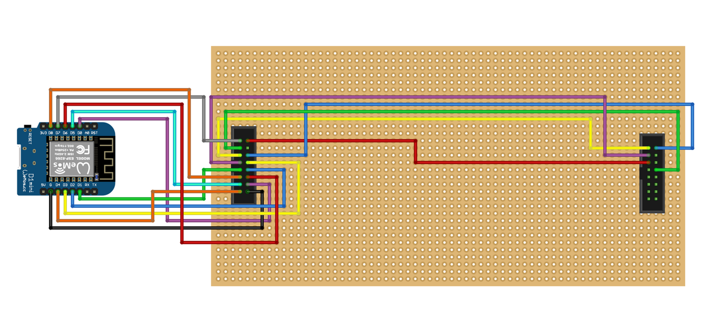 D1 Mini Matrix Shield