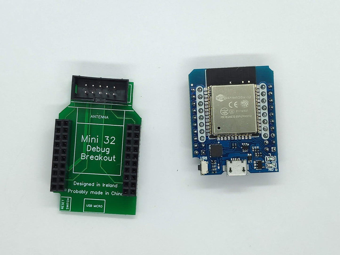 ESP32 MiniKit Debug Shield