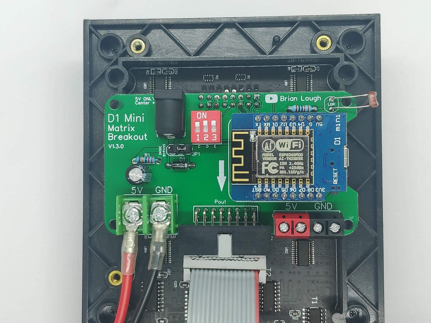 D1 Mini Matrix Shield