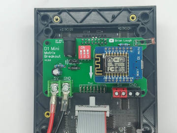 D1 Mini Matrix Shield