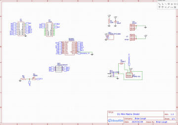 D1 Mini Matrix Shield
