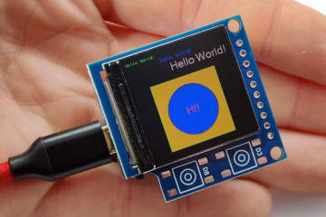 D1 Mini TFT Shield